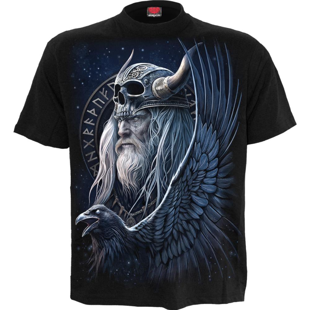 Spiral - Odin'S Warrior Heren T-shirt - Zwart